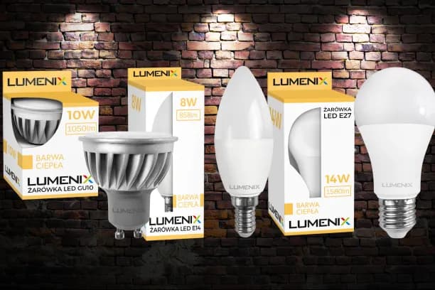 Najlepsze żarówki rurkowe LED GU10 - oszczędność energii i funkcje